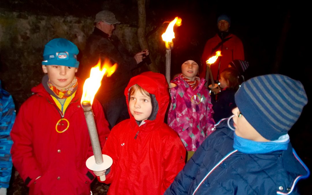 Die Jugendgruppe des Fliegenfischervereins Elbtal e.V. auf Tour im Moritzburger Wildgehege